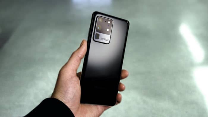 Samsung Galaxy S20 Ultra Box