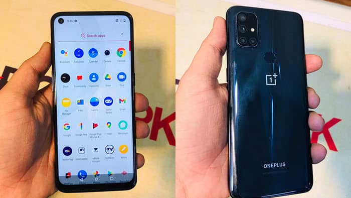OnePlus Nord N10 5G Design