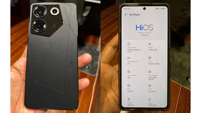 صورة Tecno Camon 20 Pro 5G - 2