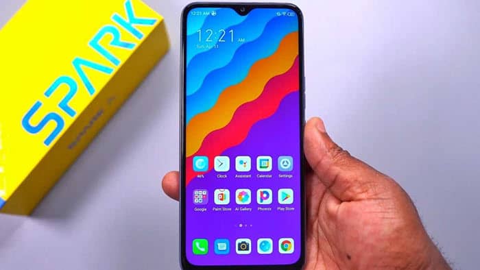 Tecno Spark 7T Design