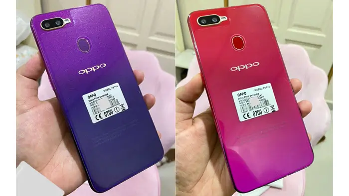 عيوب Oppo F9