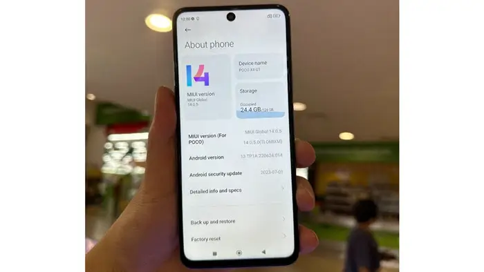 صورة Xiaomi Poco X4 GT - 3