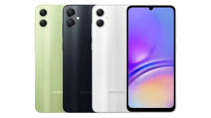 ألوان هاتف Samsung Galaxy A05