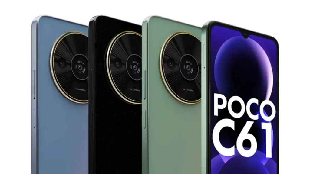 إطلاق هاتف بوكو C61 في الخارج