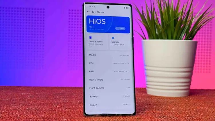 صورة Tecno Camon 40 Pro - 2