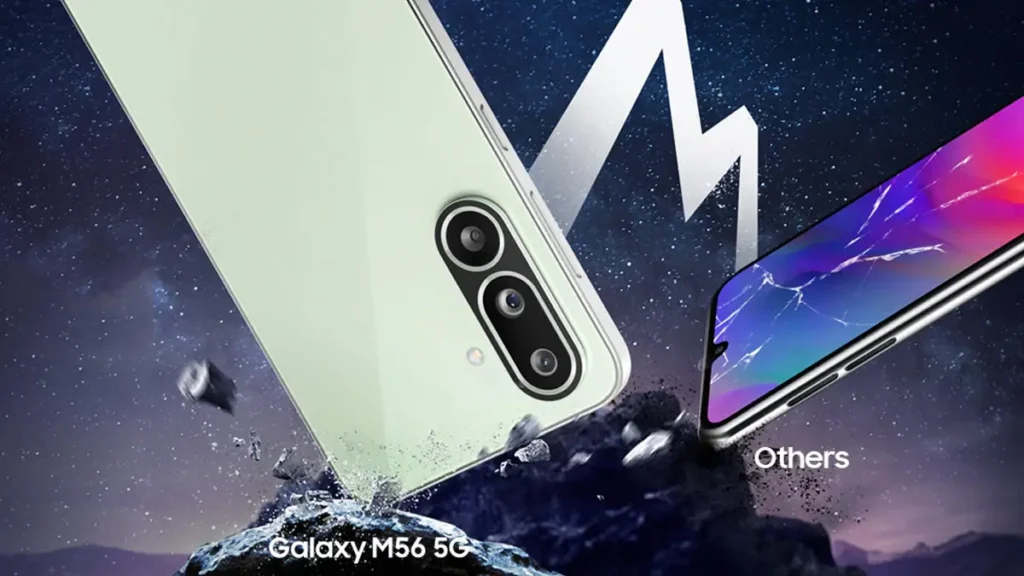 إطلاق سامسونج Galaxy M56