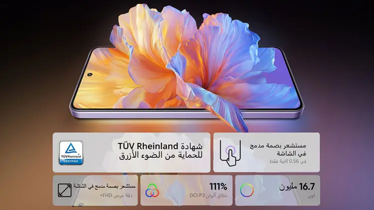 شاشة ريلمي 14 تي