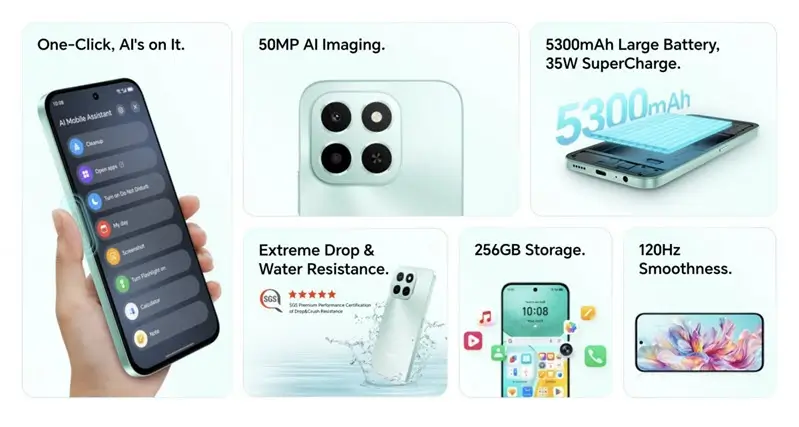 مميزات هونر X6c