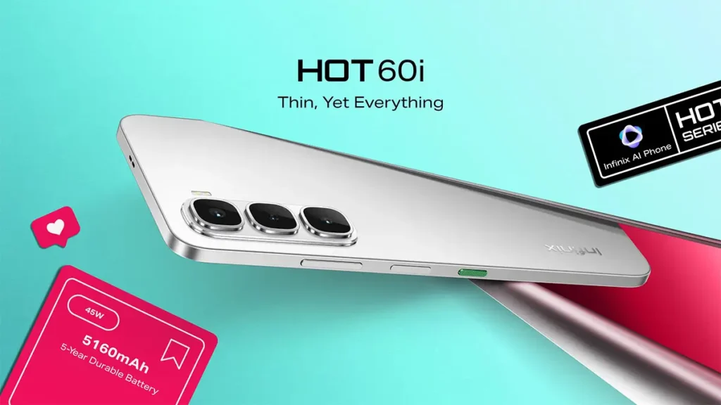 الإعلان عن انفنكس Hot 60i