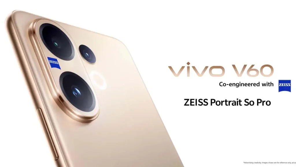 إطلاق هاتف vivo V60 في الخارج