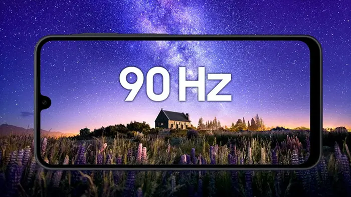 شاشة 6.7 بوصة 90 هرتز