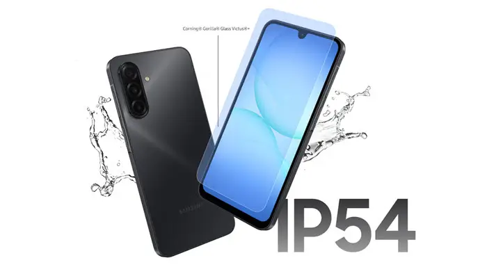 يقاوم الماء والغبار IP54