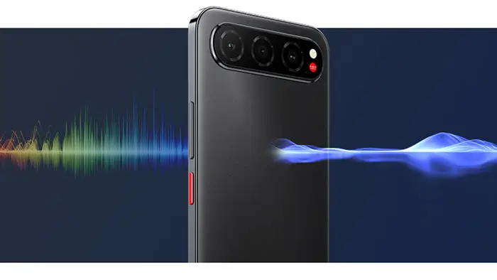 يدعم ميكروفونات لعزل الضوضاء