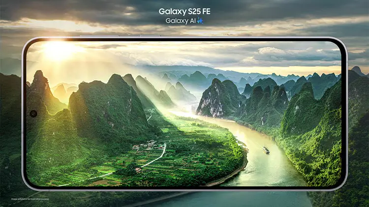 مواصفات شاشة S25 FE