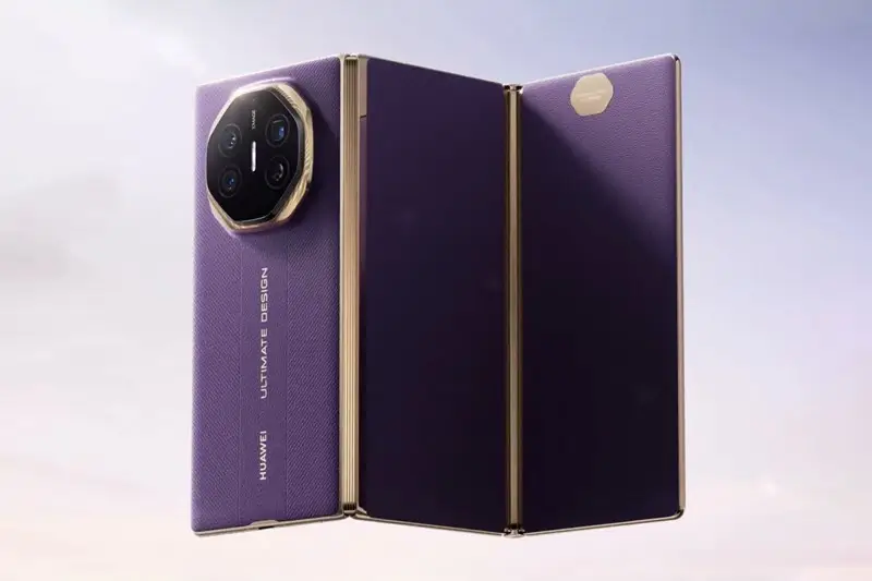 لون بنفسجي جديد لهاتف Mate XTs