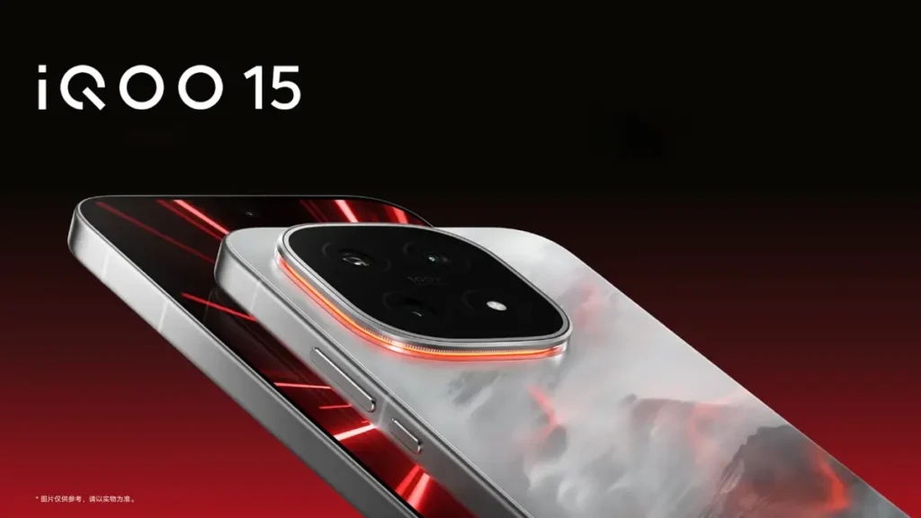 هاتف الألعاب الرائد iQOO 15 ينطلق رسميًا في الصين ببطارية 7000mAh