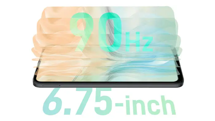 شاشة 6.75 بوصة بمعدل 90 هرتز