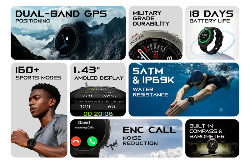 مميزات ساعة Black Shark GS3 Ultra