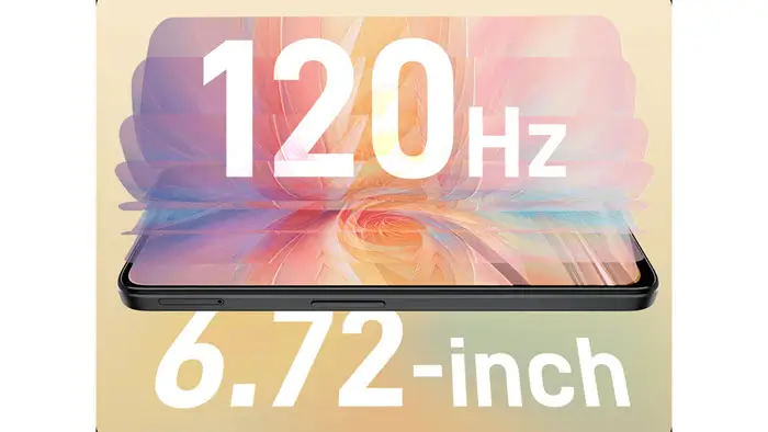 شاشة LCD بحجم 6.72 بوصة