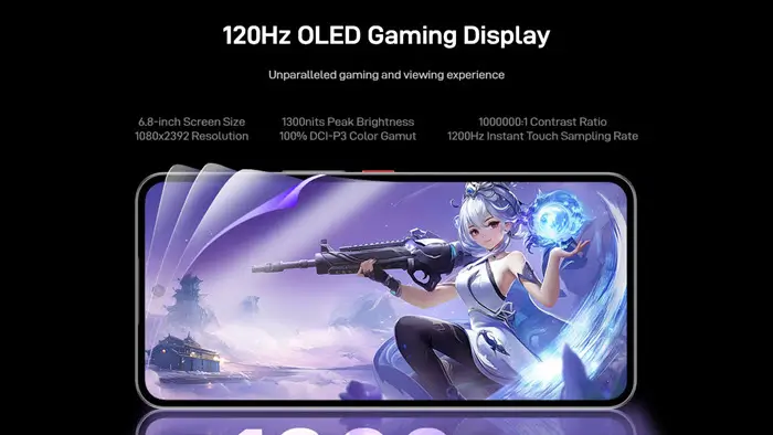 مواصفات شاشة نوبيا نيو 3 جي تي