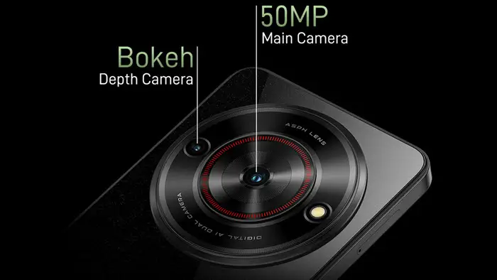 نظام الكاميرات في ZTE A75 5G