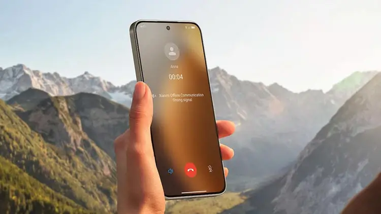 الاتصال بهواتف شاومي القريبة بدون شبكة