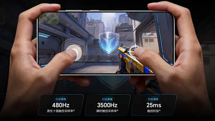 شاشة بمعدل 185 هرتز لهاتف هونر وين