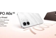 إطلاق هاتف اوبو الاقتصادي A6s 5G ببطارية 7000mAh ومقاومة للماء IP69