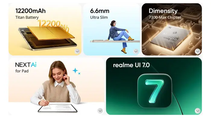 مميزات ريلمي باد 3