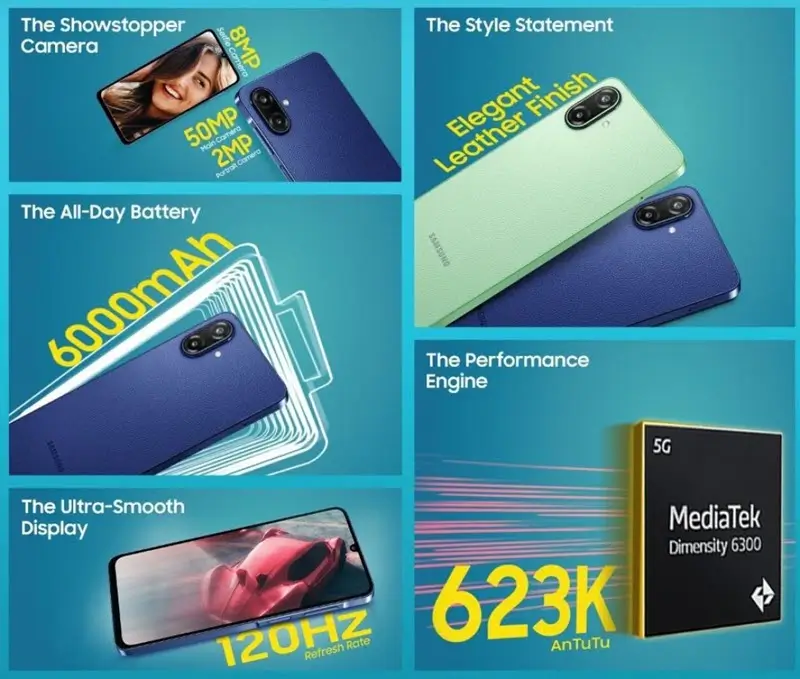 مواصفات سامسونج F07e