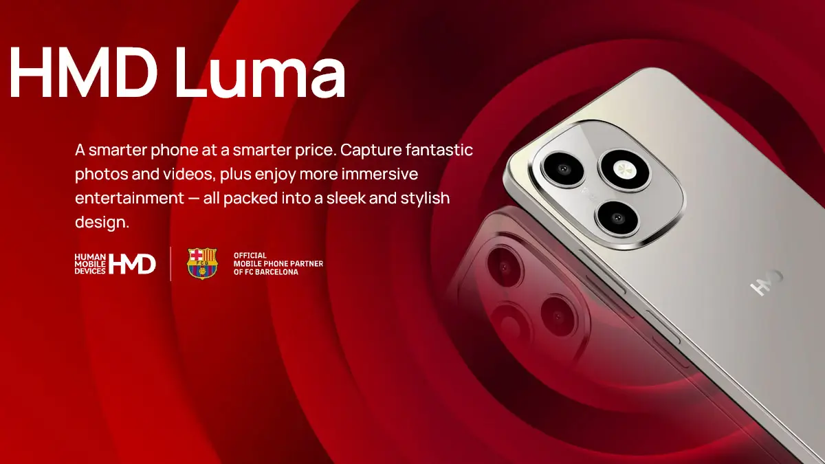 إتش ام دي تطلق هاتف Luma الجديد بكاميرا رئيسية 50 ميجابكسل