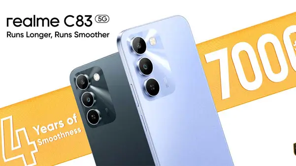 مواصفات ريلمي سي 83 جيل خامس