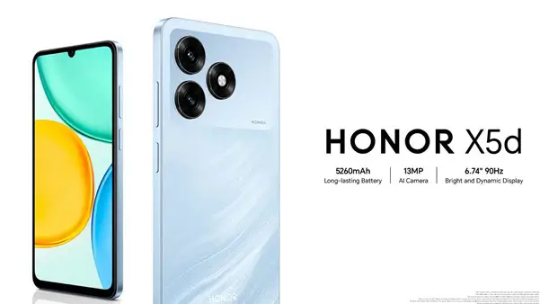 مواصفات هونر اكس 5 دي